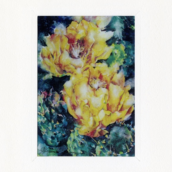 Prickly Pear 2 In 8x10 Presentation Mat - Picture 2 of 3